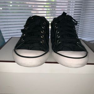 Coach Black Signature Logo Sneakers